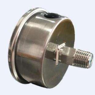 Y50 轴向不锈钢压力表50mm 全钢轴向压力表厂家直销