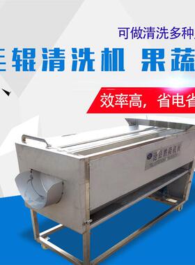 红枣毛辊U型清洗抛光机适用新疆灰枣骏枣本地小枣和田大枣