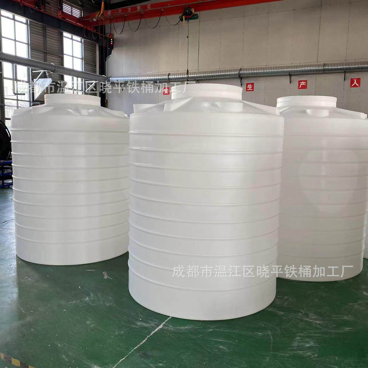 加厚10吨塑料冷却水塔化工液塑料储罐10立方聚羧酸减水剂PE水塔