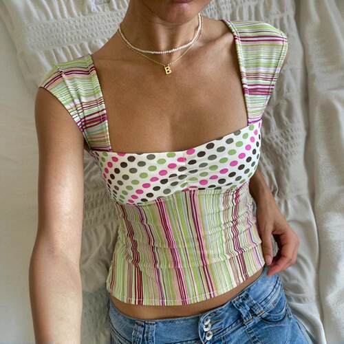 Hot Girl Printed Tank Top 2025