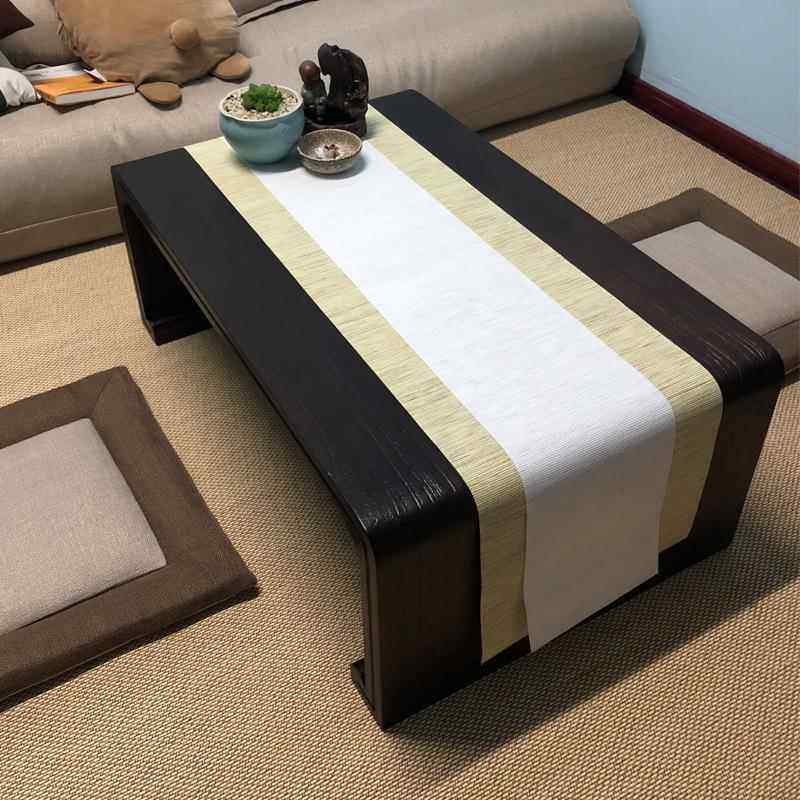 日式榻榻米桌子小茶几实木迷台你学阳台茶桌61600099地桌炕桌国琴