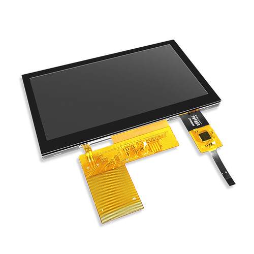 4.3寸高清LCD液晶屏 RGB接口IPS显示屏可配电容电阻触摸TFT屏幕