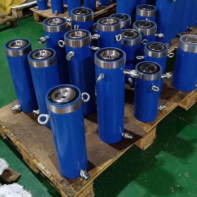 75吨大行程压千斤顶用于桥梁顶升铁修建作用液压油缸7513