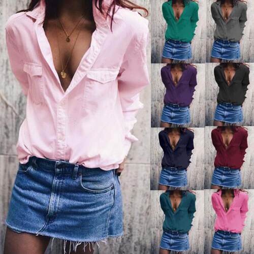 Long sleeved shirt women's shirt women's top