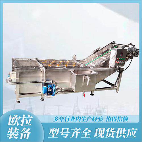 海鲜肉类清洗设备 净菜加工流水线 葡萄干去泥沙清洗烘干机