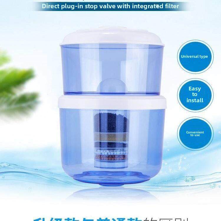 家用厨房小型冷暖台式上部净化桶式直饮水净水器