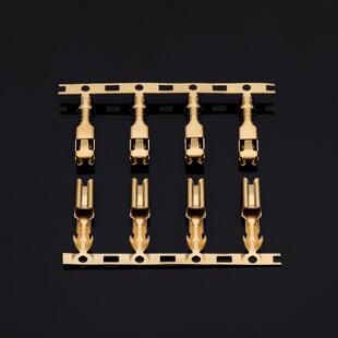 汽摩接插件塑壳连接器大电流公母对接2.8胶壳插片插簧