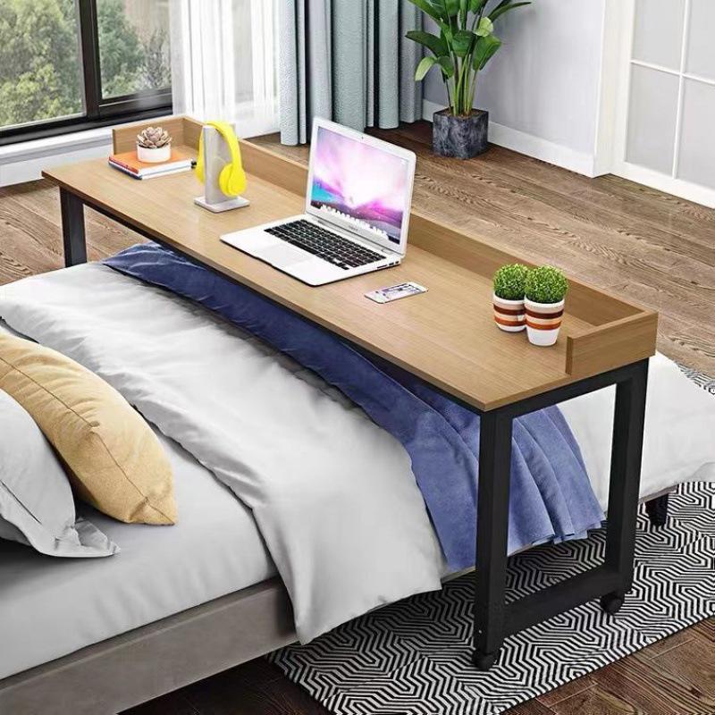 电脑桌床上书桌简易小桌子家用写字台卧室可移动懒人跨床桌床边桌