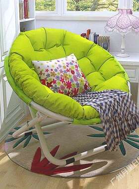 月亮椅大号加厚成人太阳懒人椅雷达折叠椅圆沙发椅直销