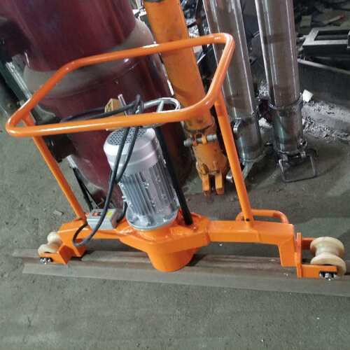 FMG-2.2电动仿形钢轨打磨机 轨道除锈打磨机 便携式钢轨抛光机