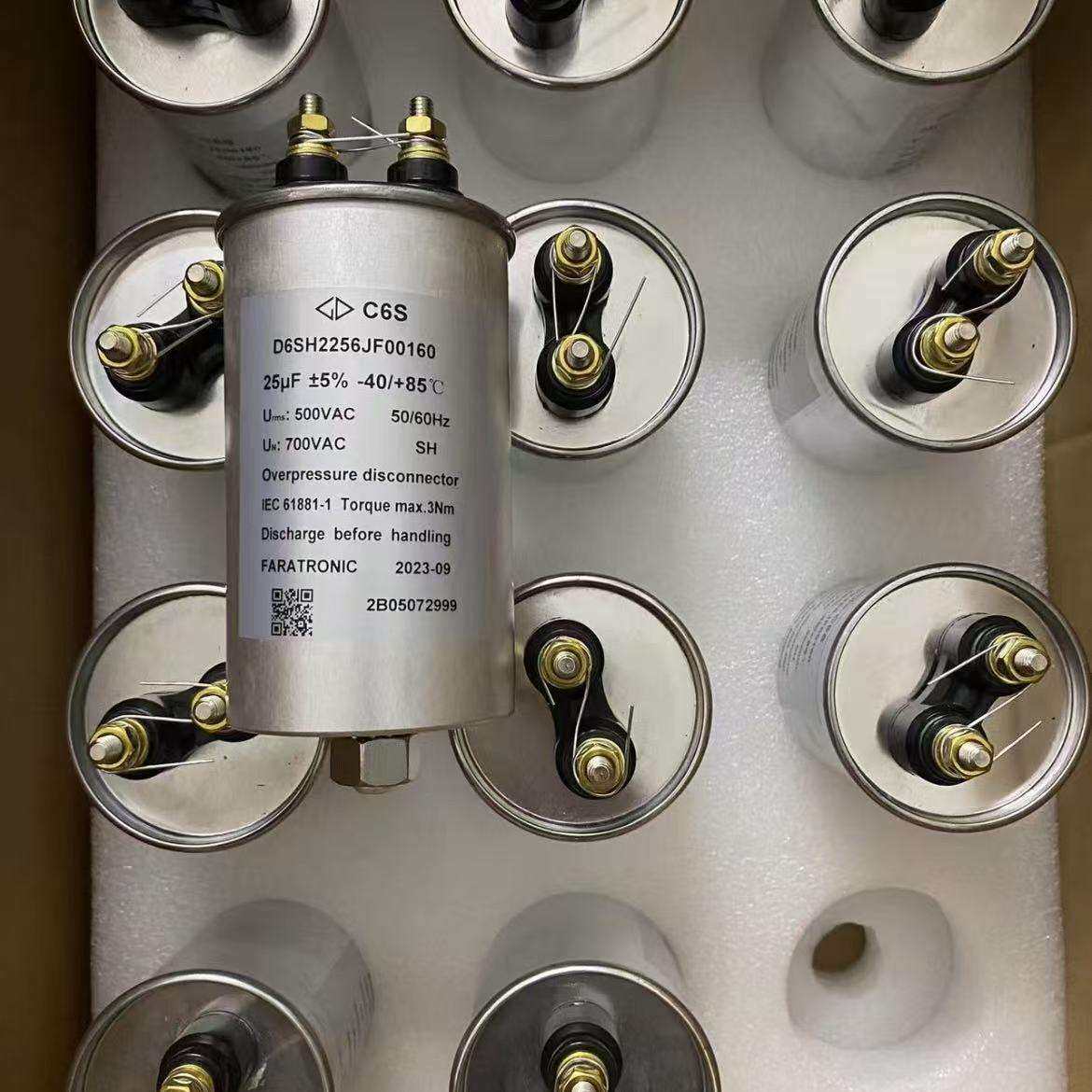 FARATRONIC C66H2107J102700 500V 100UF C66 5% 法拉 直流电容器