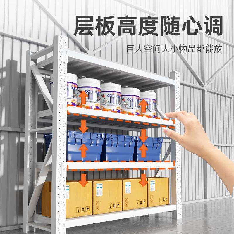 货架多层置物架仓库阳台快递收纳架超市展示架家用地下室储物架子