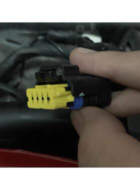 DUCATI杜卡迪821大魔鬼V2摩托车V4S怪兽950电瓶充电器转接线束SAE