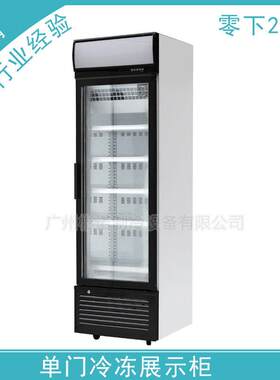 单门低温冷冻展示柜超低温-25度冷冻展示柜立式冷冻展示柜