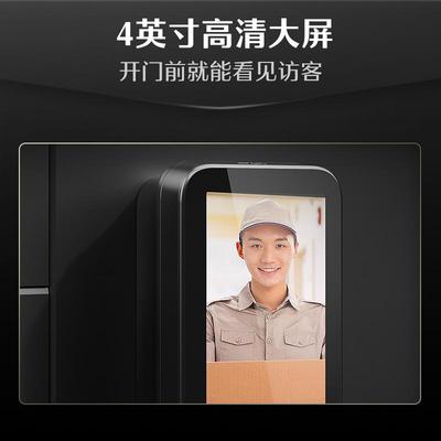 德施曼大圣 Q5 MPro（标准版） 猫眼大屏智能门锁指纹锁密码锁