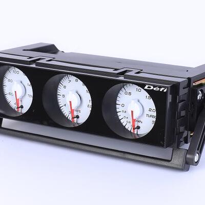 Defi DIN Gauge汽车改装仪表水温机油温度机油压力涡轮压力三连表