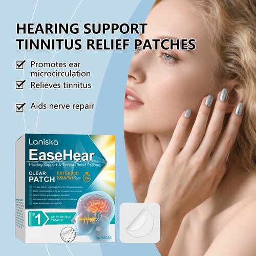 LANISKA Ear Care Patches, Gentle Formula for Daily Ear Care,