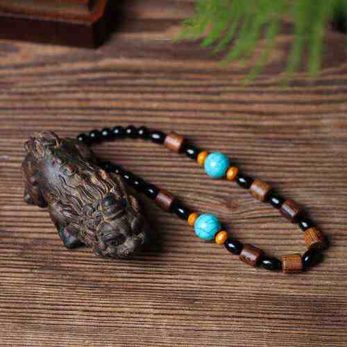 沉香木雕刻独角霸王貔貅手把件实木男把玩古神兽招财饰品汽车挂件