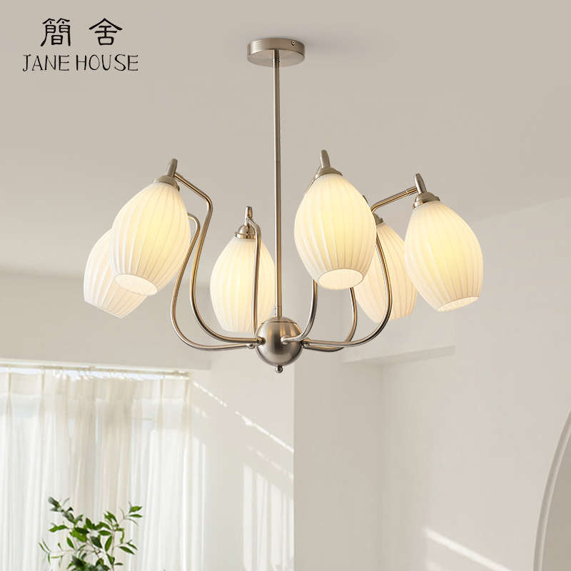 意式中古客厅主吊灯 现代简约创意设计师2022年新款卧室餐厅灯具