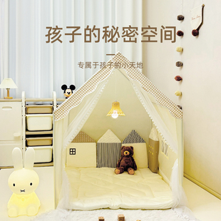 科乐熊儿童帐篷室内女孩公主城堡玩具房屋女童游戏屋宝宝生日礼物