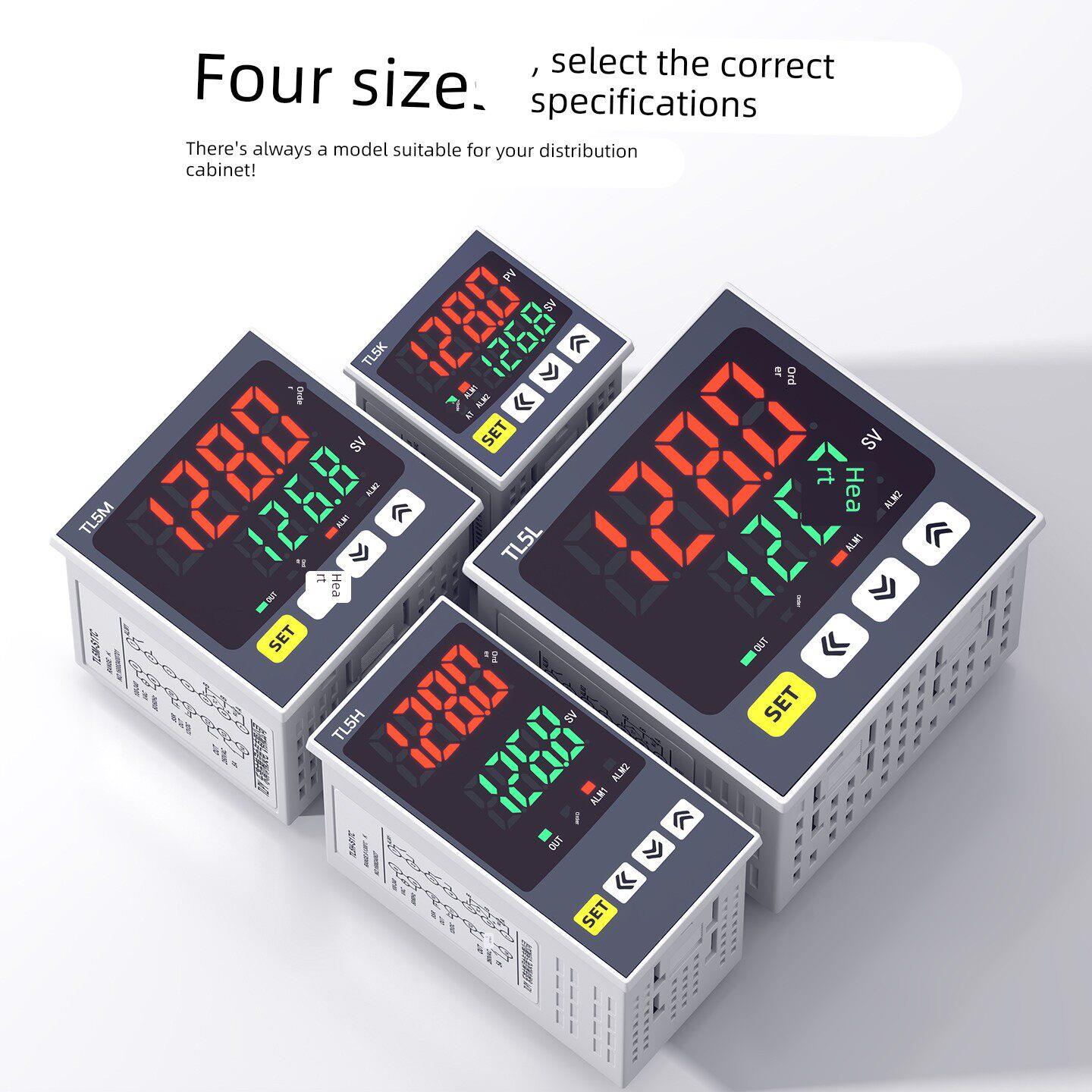 TL5L精灵电气tlpy智能温控器220v全自动温度控制仪数显表开关可调