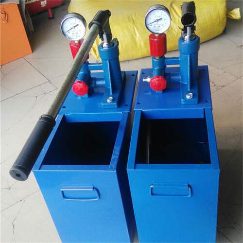 水管管道试压泵SYB-16轻便型手动试压泵携带方便管容器打压泵