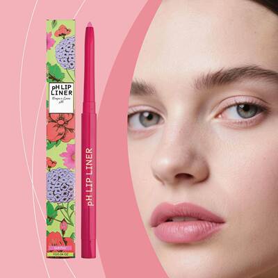 Soft pink lip liner, silky smooth to outline and define, pre