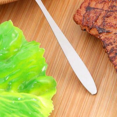 12 Pcs Fruit Forks Stainless Steel Party Picks Reusable