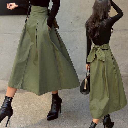 Half length skirt, character skirt, umbrella skirt, large