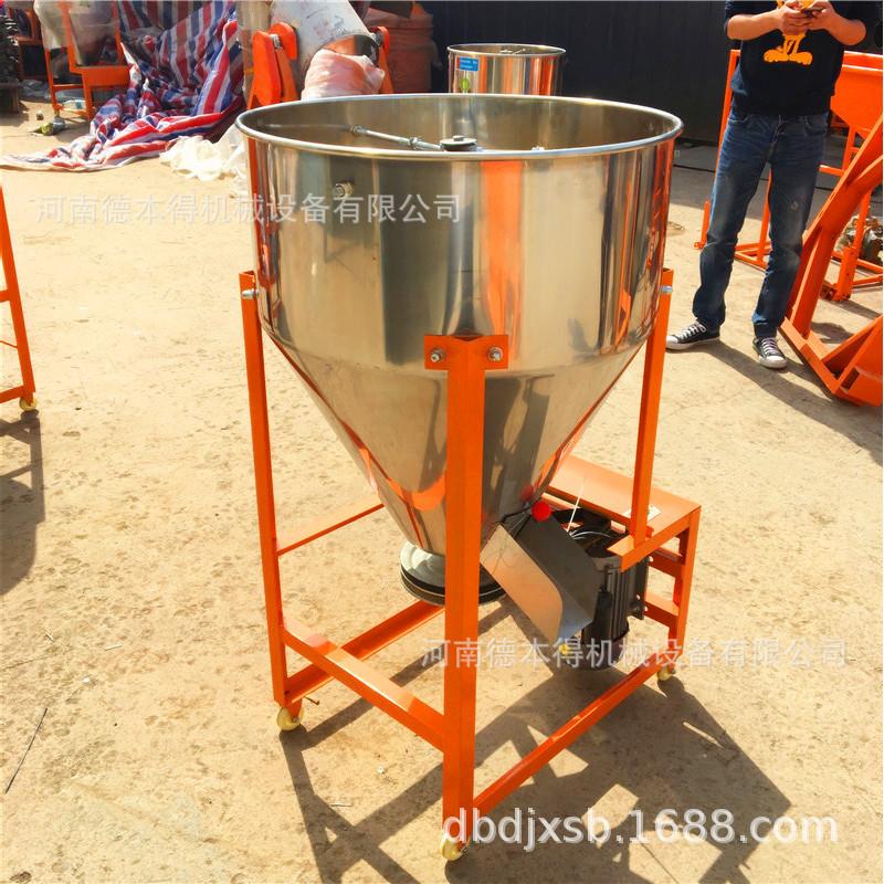 供应立式花生小麦拌种机 不锈钢饲料搅拌机 玉米种子加药机怎么样