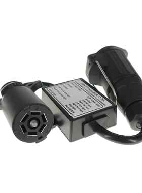 8拖车连接18362器美路7针欧式13针分转离刹车灯式线尾灯线路分离