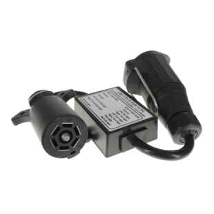 8拖车连接18362器美路7针欧式13针分转离刹车灯式线尾灯线路分离