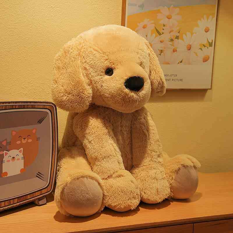 金毛狗公仔动物派对可爱毛绒玩具布娃娃玩偶小狗抱枕女生床上睡觉