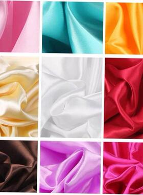 Satin fabric Satin color Silk gift box lining silk cloth