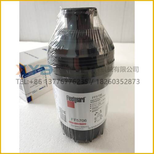 徐工压路机XD133C FF5706燃油滤清器QSF3.8保养原厂配件860163805
