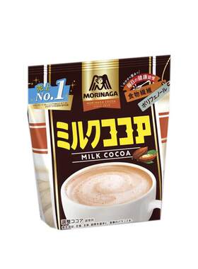 日本进口森永牛奶熟可可粉营养膳食纤维冲饮即食健康早餐烘焙原料