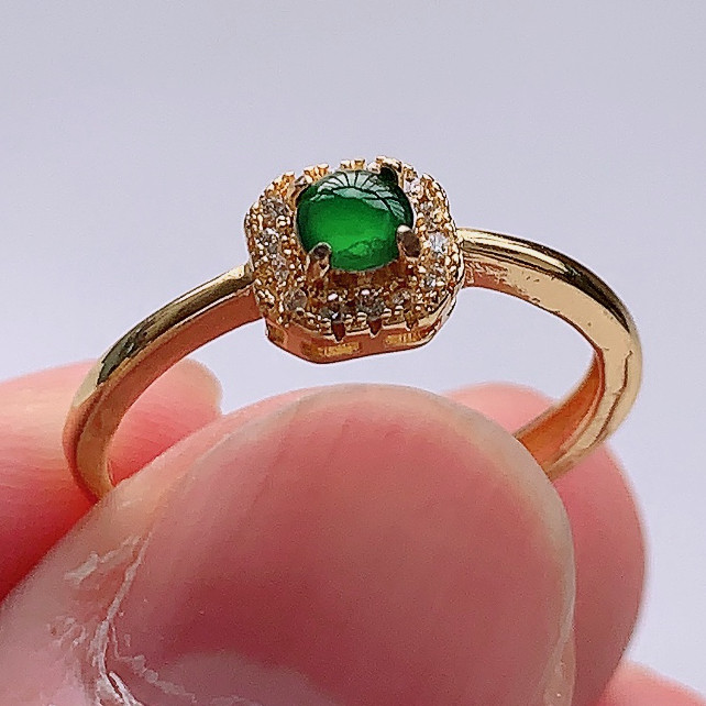 缅甸正品925银镶嵌缅甸天然翡翠A货满绿冰糯种蛋面戒指 1.4克,珠宝/钻石/翡翠,戒指/指环,淘宝优惠券,粉丝福利购,淘宝优惠卷