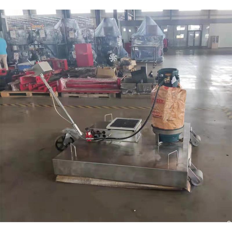 Asphalt heating plate 加热板市政工程路面开挖冷接缝处理机路面 - 实物图