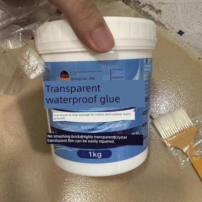 秦皇工匠透明防水胶外墙防漏剂浴室无砖渗透屋面防漏涂料