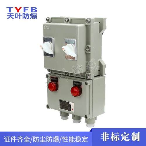 防爆配电箱配电柜控制箱不锈钢/铝合金/碳钢非标定制ip66三相