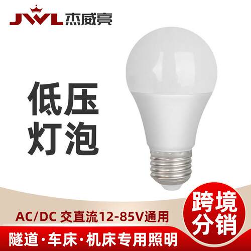 LED低压灯泡交直流AC/DC12V24V36V48V渔船电瓶隧道矿井机床球泡灯