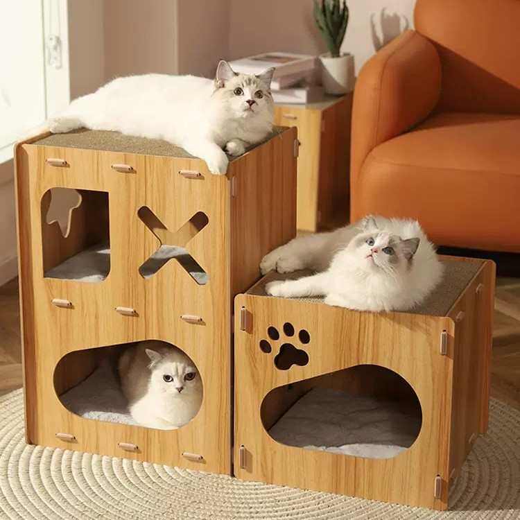 宠物魔方窝布偶幼猫可爱四季通用别墅猫咪磨爪玩耍休息一体屋用品,宠物/宠物食品及用品,猫窝/屋/帐篷/沙发,淘宝优惠券,粉丝福利购,淘宝优惠卷