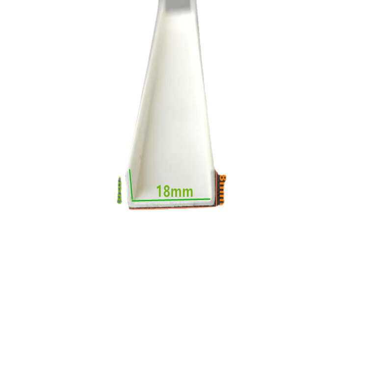 A 塑料U型线条 白色pvc收边条 扣边条 门口压边条 量大优惠