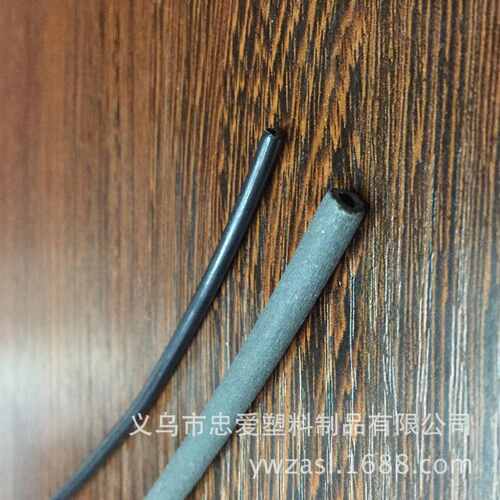 厂家PE黑色空心箱包塑料管硬DIY现货供应包边衬线10公斤
