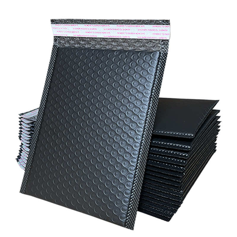 黑色共挤膜气泡信封袋泡沫袋服装打包袋加厚快递袋气泡袋批发厂家