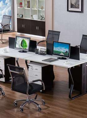 卡现代职公桌椅员OTW办公屏风组合员办工位隔断简约位座4人位J080