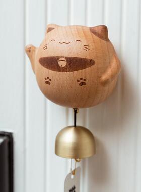 北欧国度招财猫多巴胺门铃开 业乔迁新居入户玄关摆件新婚订婚礼