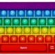 Keyboard Silicone pop Toys按键盘玩具 kids Fidget Rainbow