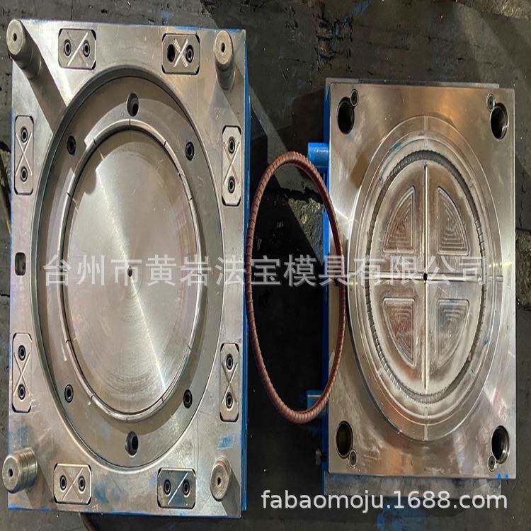 塑料公园宾馆酒店小区卫生间垃圾桶盖子模具生活用品模具