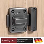 无冲孔门闩门锁木门浴室防盗加厚门闩防锁门扣表面安装 门闩 老式